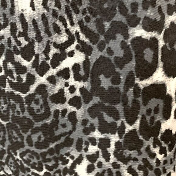 Leopard Shirt Women’s XXL 20 Animal Cheetah Print Top Blouse Flowy Loose Fit - Picture 4 of 9